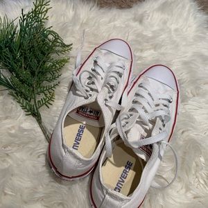 Brand new White Converse